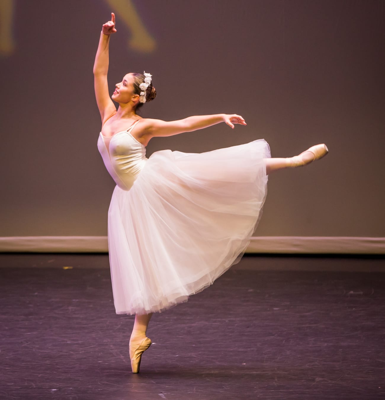 A ballet class at South Coast Conservatory